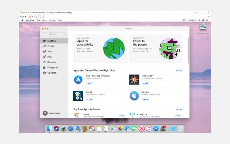 create one app for mac and windows